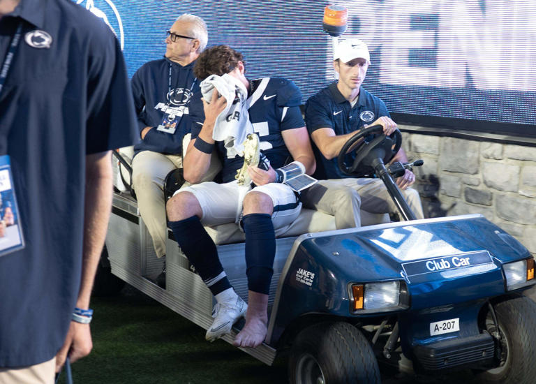 Penn State's Drew Allar won't play at Senior Day. But he's still ...