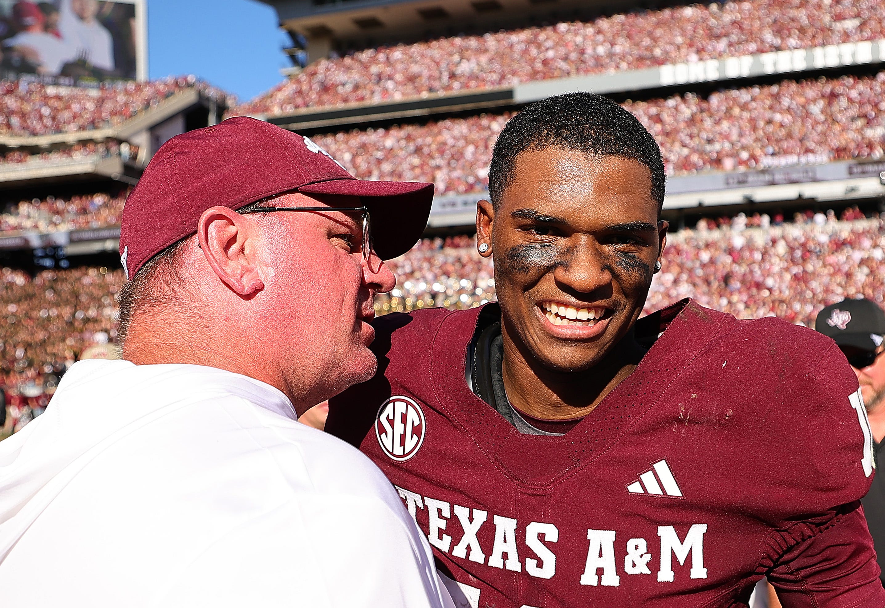 Texas A&M HC Mike Elko expects 'big things' from his starting QB