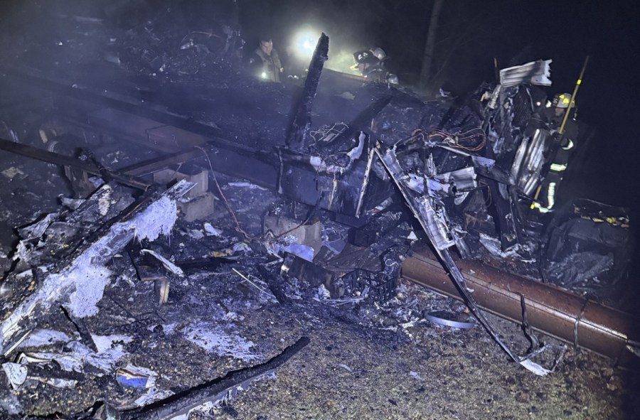 1 transported to burn center after camper explosion