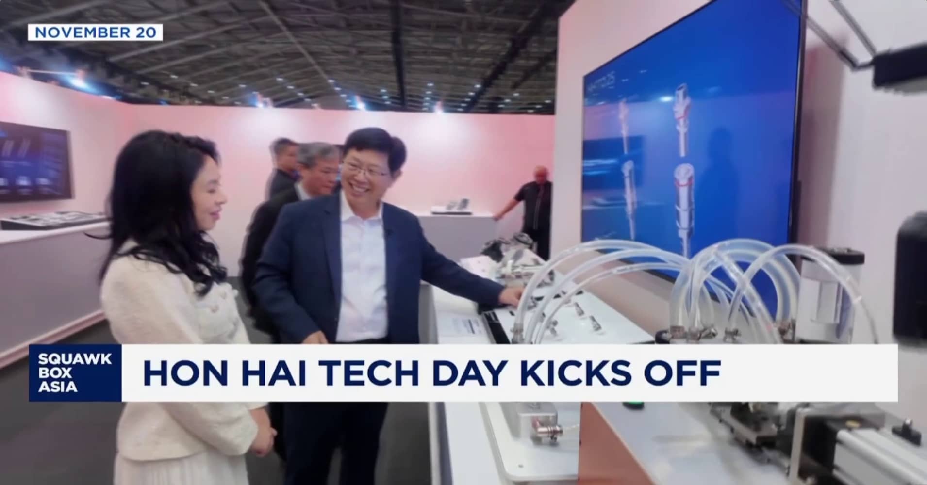 Hon Hai shows off AI capabilities at Tech Day
