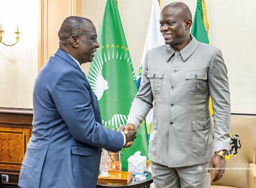 Le Président de la République reçoit le Ministre d’État, Ministre de l’Agriculture de Côte d’Ivoire