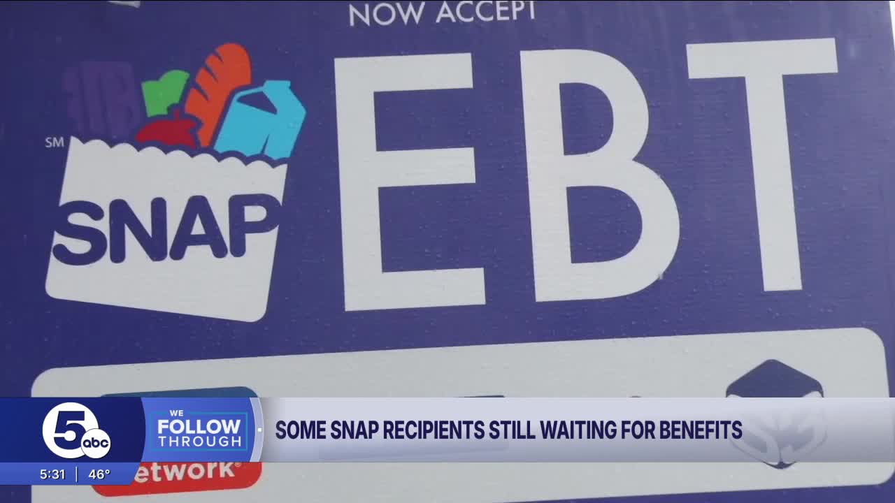 Some Ohioans still don't have their November SNAP benefits