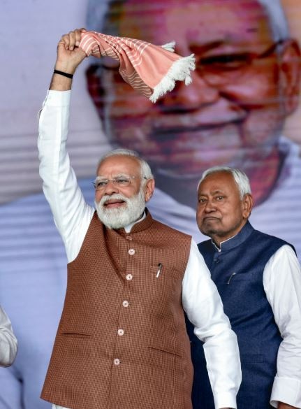 Gamcha, handshakes and hugs: Decoding PM Modi-Nitish Kumar Bihar reset