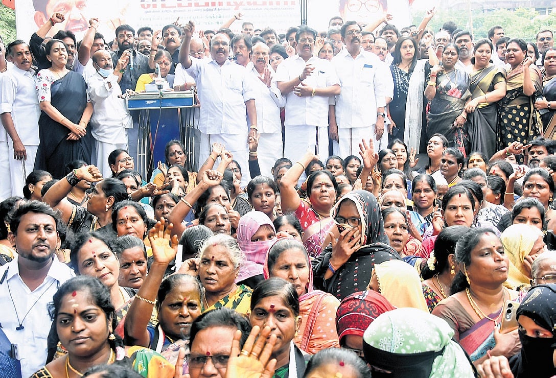 AIADMK alleges DMK ‘takeover’ of SIR, takes fight to ECI in Delhi