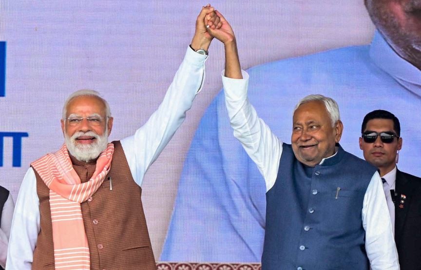 Gamcha, handshakes and hugs: Decoding PM Modi-Nitish Kumar Bihar reset