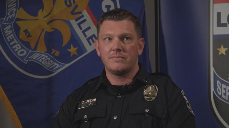 LMPD officer speaks about returning to duty after being shot