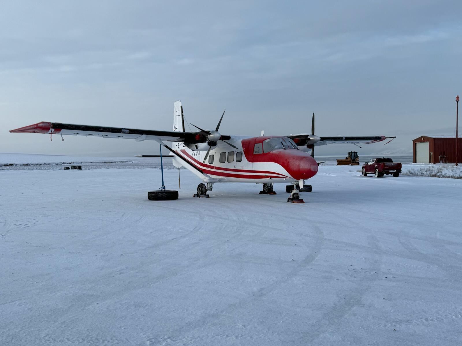 Chinese plane makes unexpected landing in small Alaska community