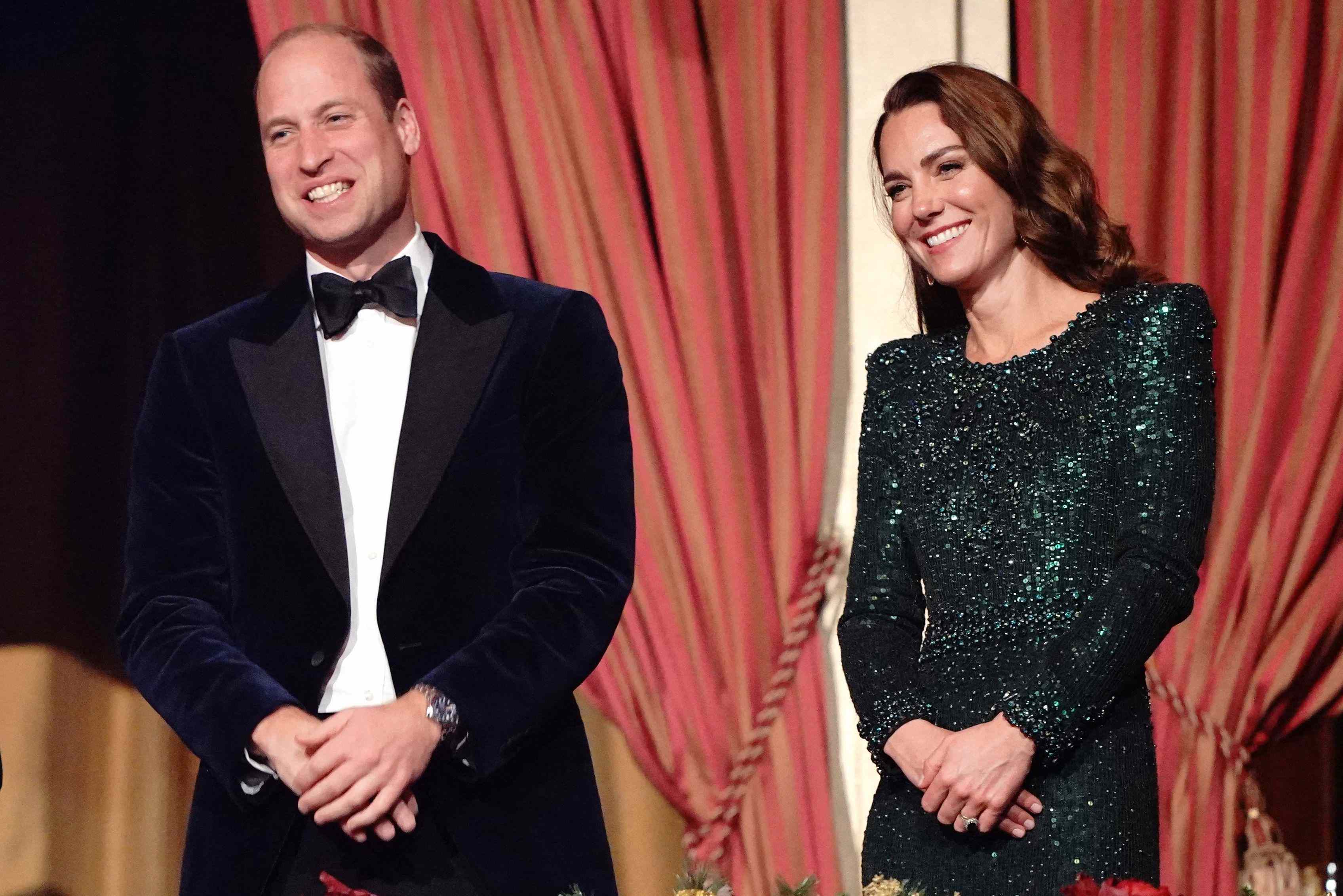 Getty Prince William and Kate Middleton in 2021.
