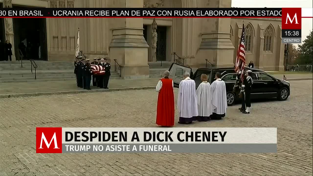 Dan el último adiós a Dick Cheney en Estados Unidos; Donald Trump no ...