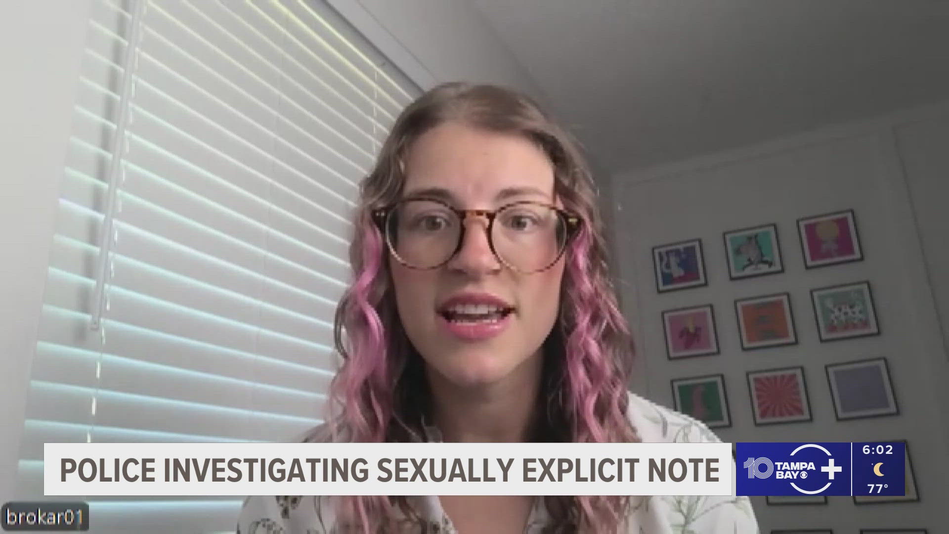 St. Pete woman speaks out after finding explicit note on her car ...