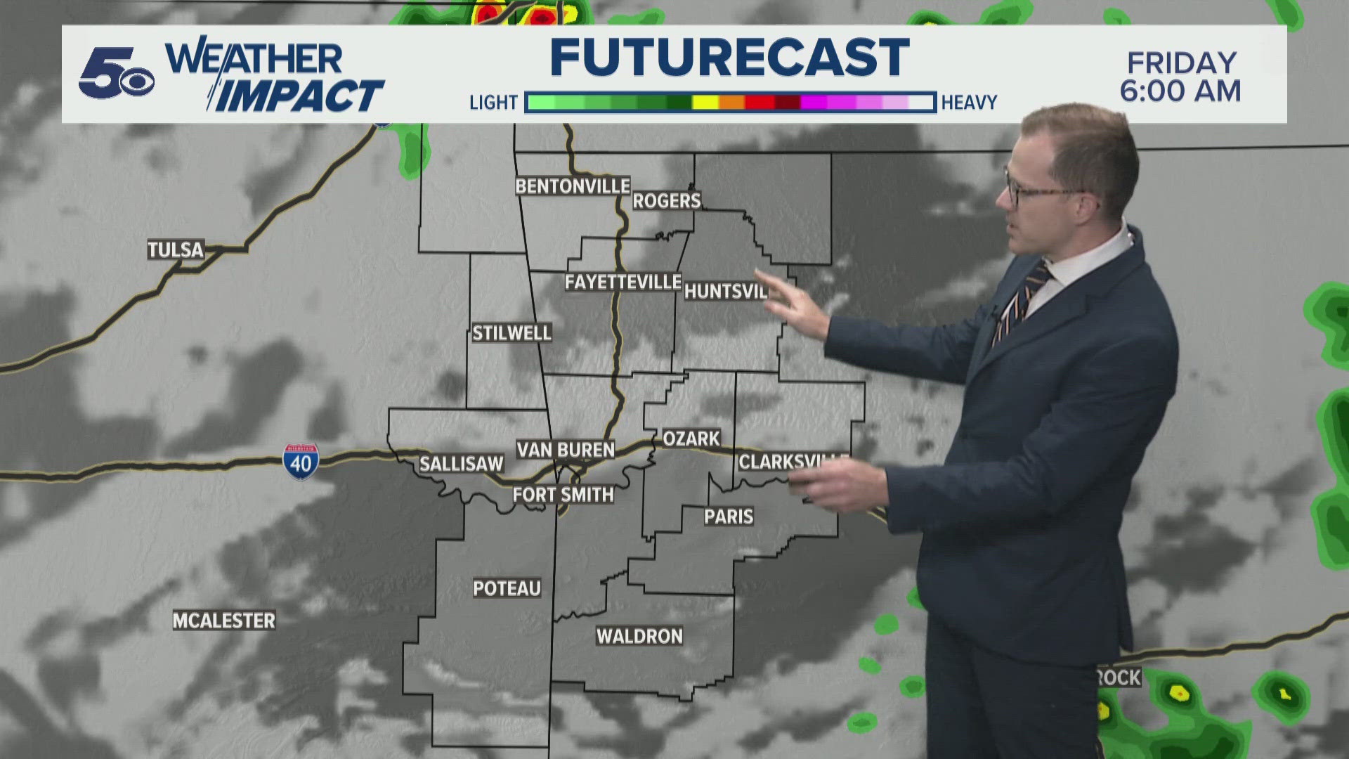 Latest Weather | A dryer Friday is expected after a rainy Thursday