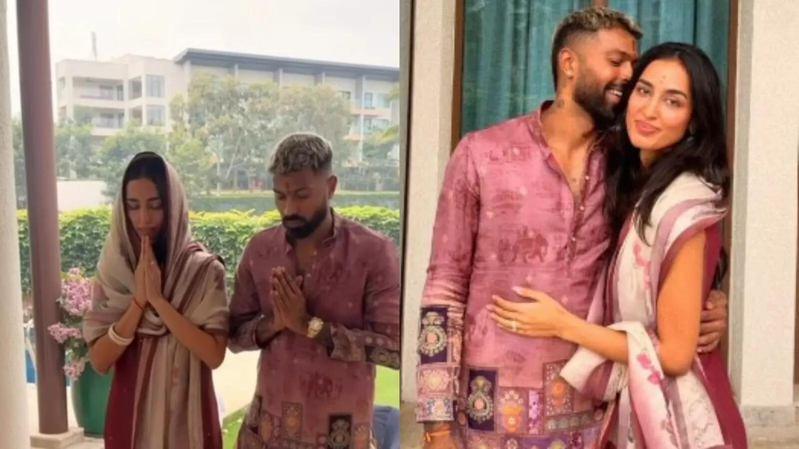 Hardik Pandya’s Private Puja With Mahieka Sharma Sets Off Engagement ...