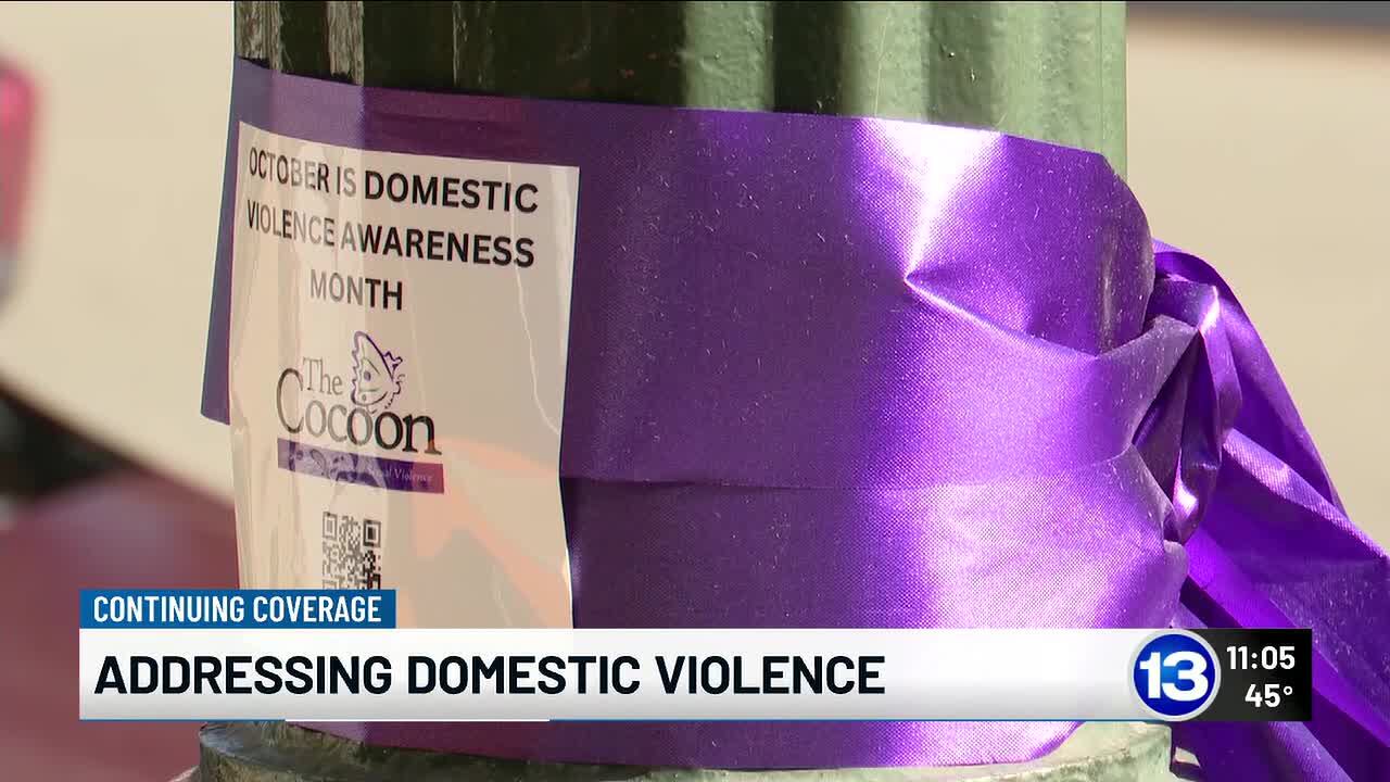 Addressing domestic violence as advocates urge victims to safely seek help