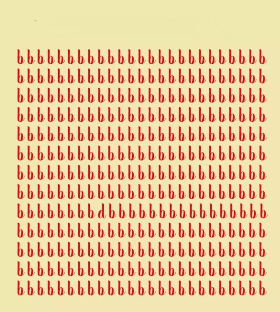 89% fail this visual challenge: Can you spot the hidden ‘d’ in under 9 ...