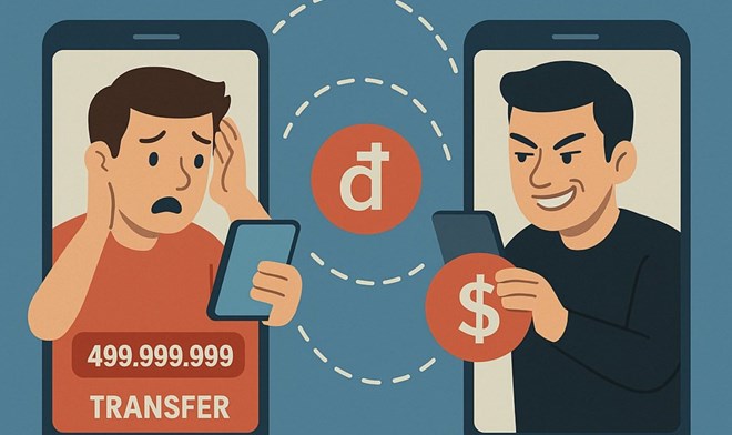 Nhận chuyển nhầm 500 triệu đồng không trả lại, coi chừng vì tham mà thành tội phạm