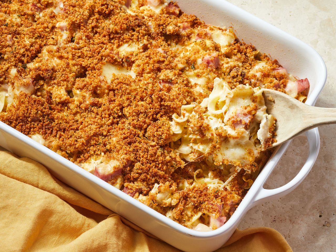 chicken cordon bleu casserole