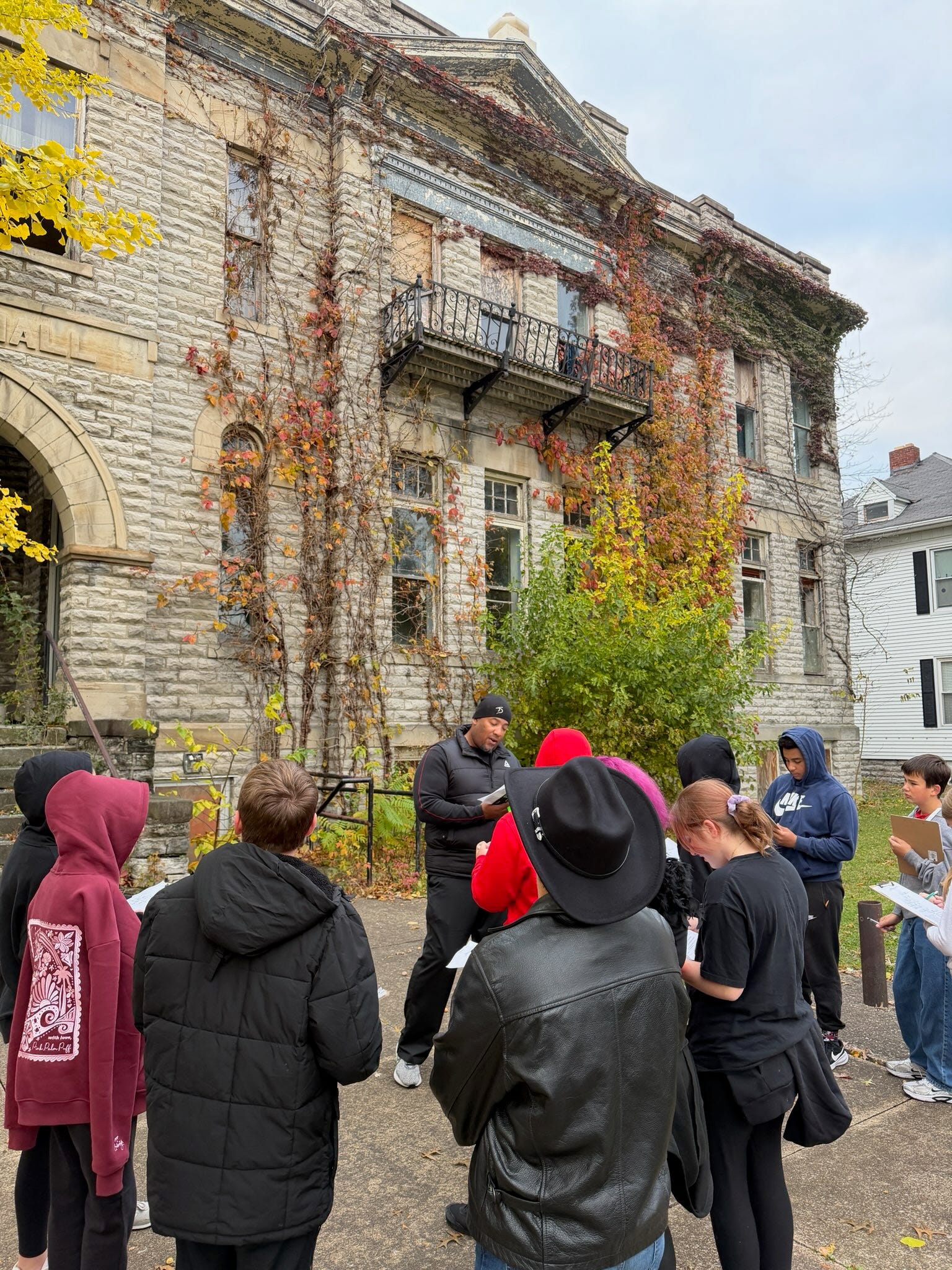 Middle school students learn legends about Port Clinton