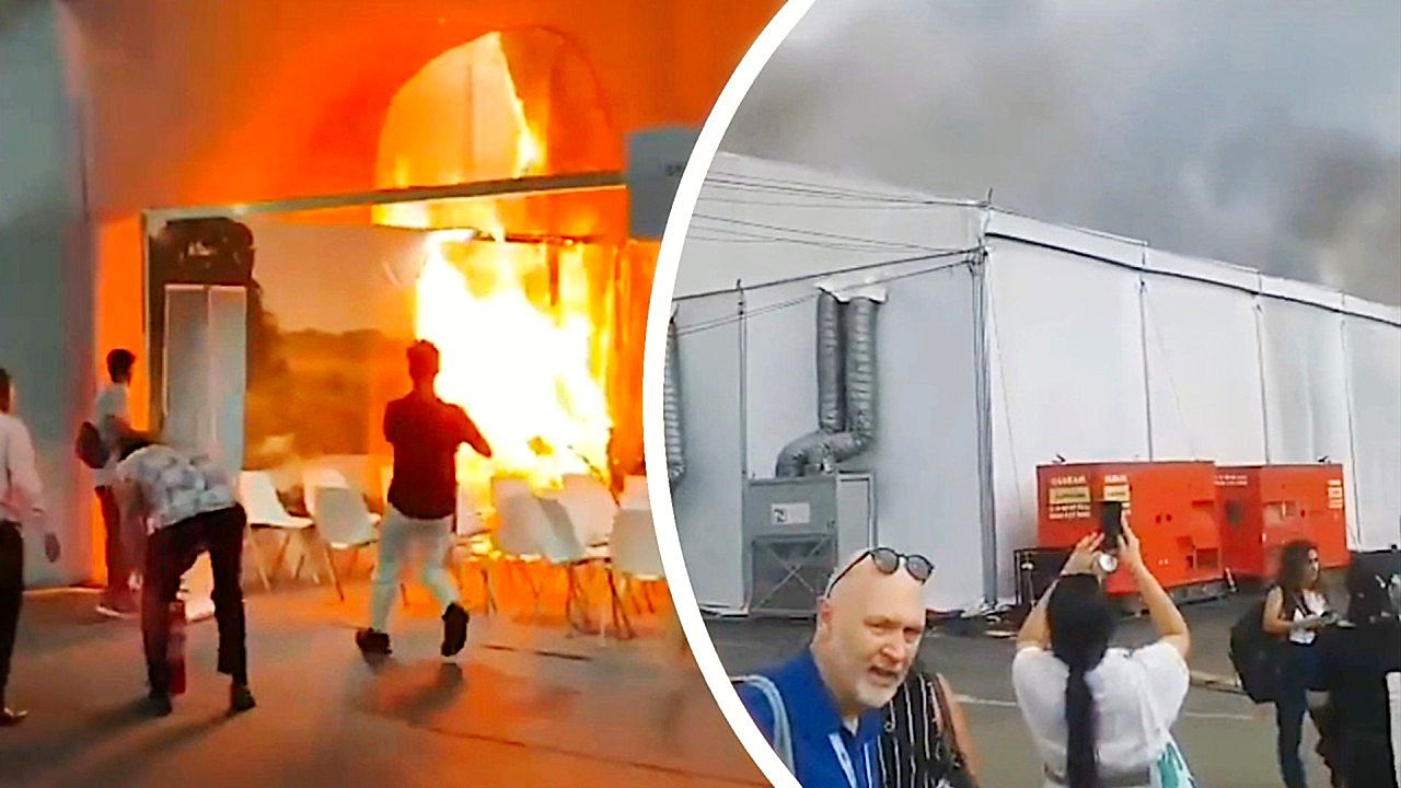 COP30 attendees flee as massive fire disrupts climate summit