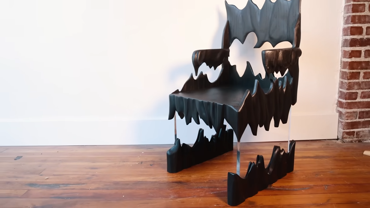 Floating Flame Chair – The Illusion Made Real