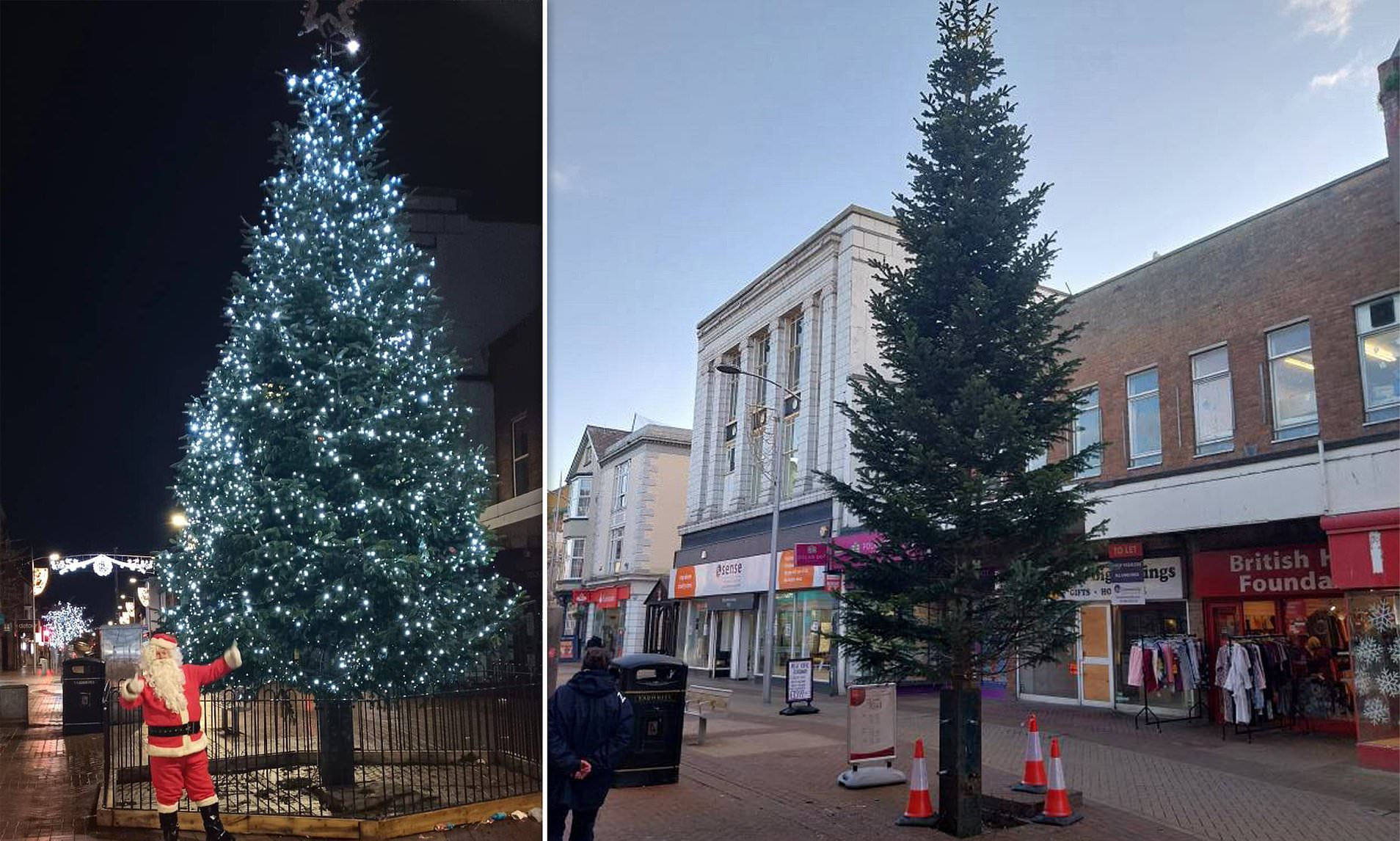 Residents slam 'Temu' Christmas tree 'that looks like it's been on the ...