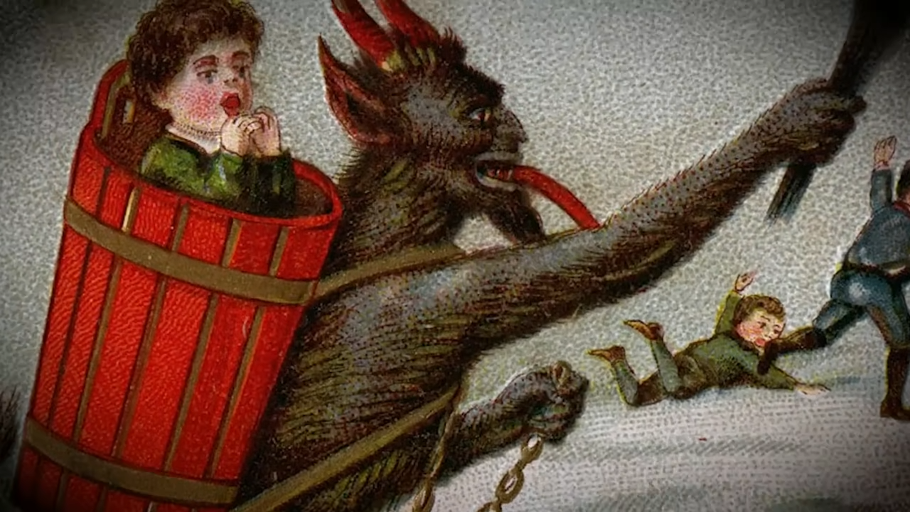 How Krampus Became the Christmas Demon That Hunts Naughty Children