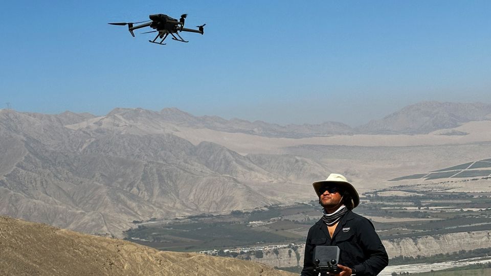 Dr. Jacob Bongers used drones to capture high-definition footage of the sprawling site. - J. Rodríguez
