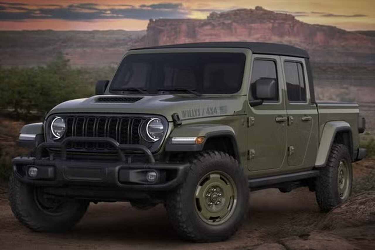 Jeep Gladiator Willys ’41 2026 se inspira em antigo caminhão militar