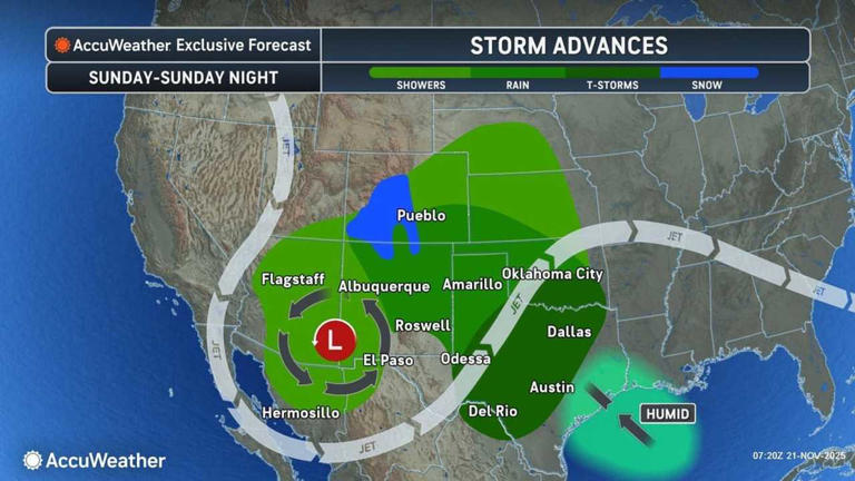 Major Cross-Country Storm Could Disrupt Northeast Thanksgiving Week Travel