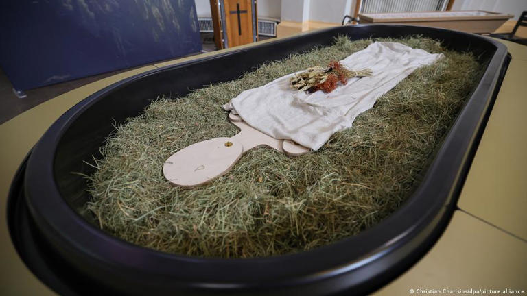 A more sustainable form of burial: Human composting