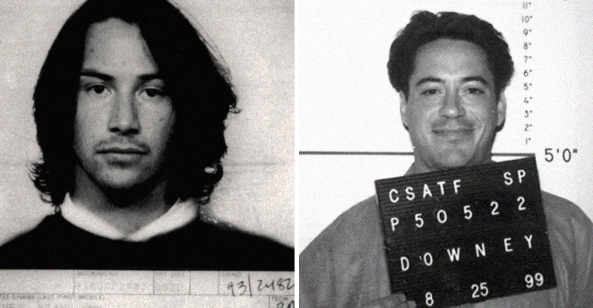 20 Stories Behind the Mugshots of Famous Actors from the 1970s1990s