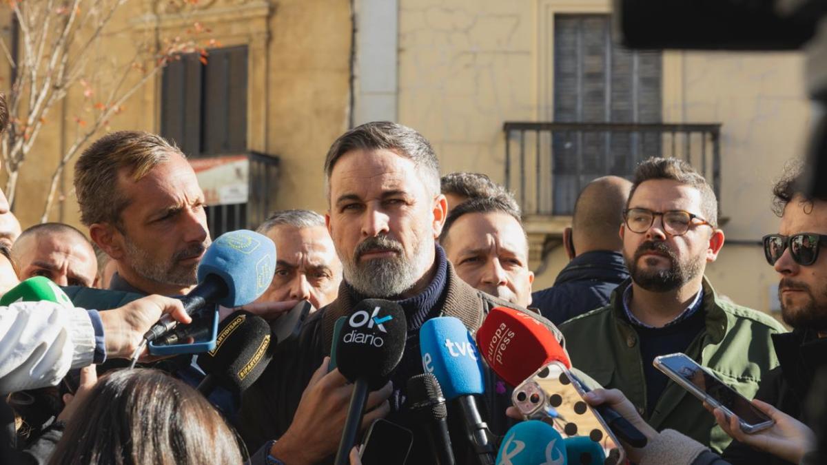 Abascal denuncia que el Gobierno y sus socios están en una «campaña de ...