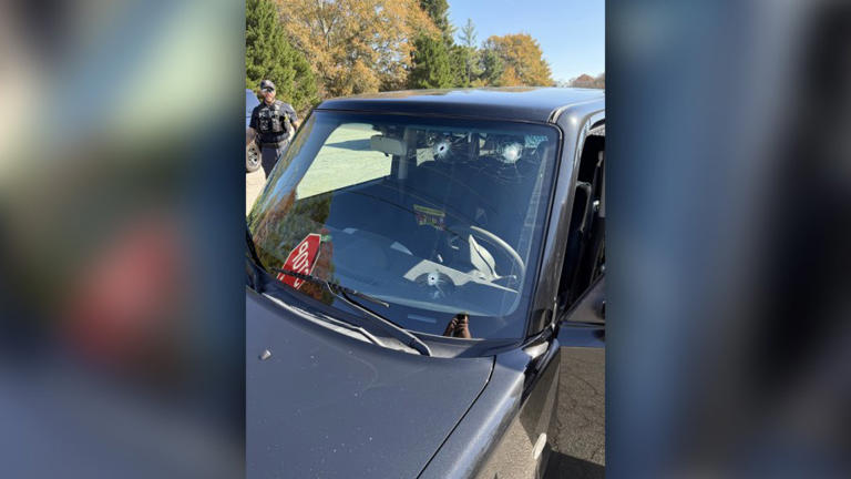 Man charged with attempted murder after shooting machine gun in road rage