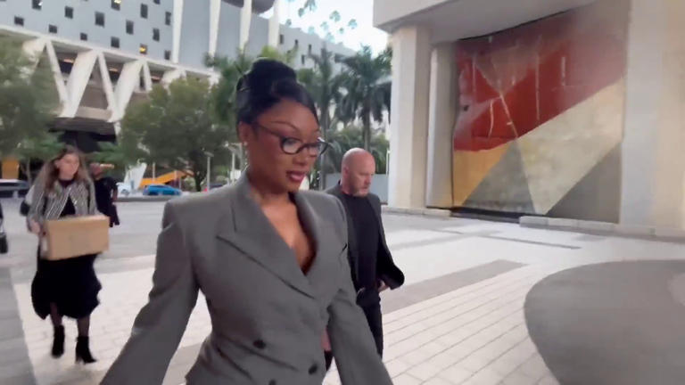 Megan Thee Stallion walks into Miami court ahead of final arguments: ‘I ...