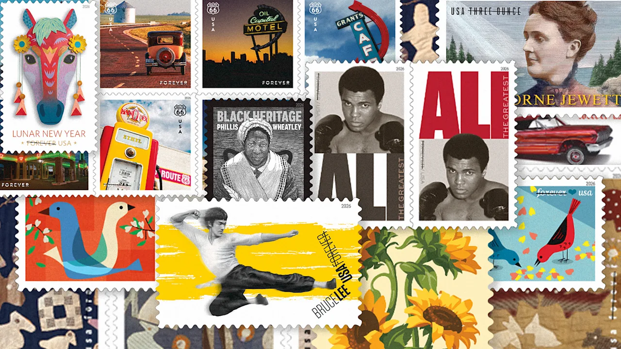 The best new postage stamps coming out in 2026
