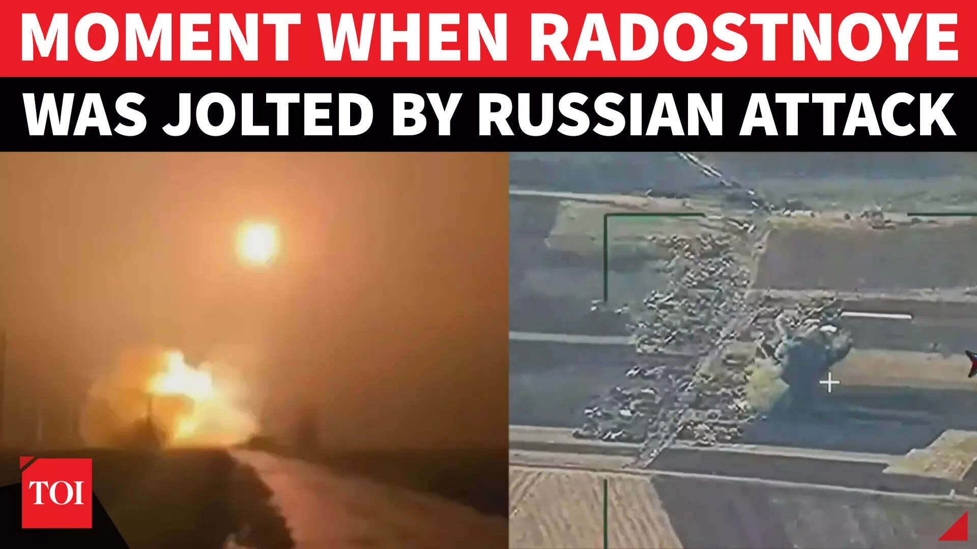 Shockwave in Radostnoye: Russia’s Sudden Strike Captured; Dramatic ...