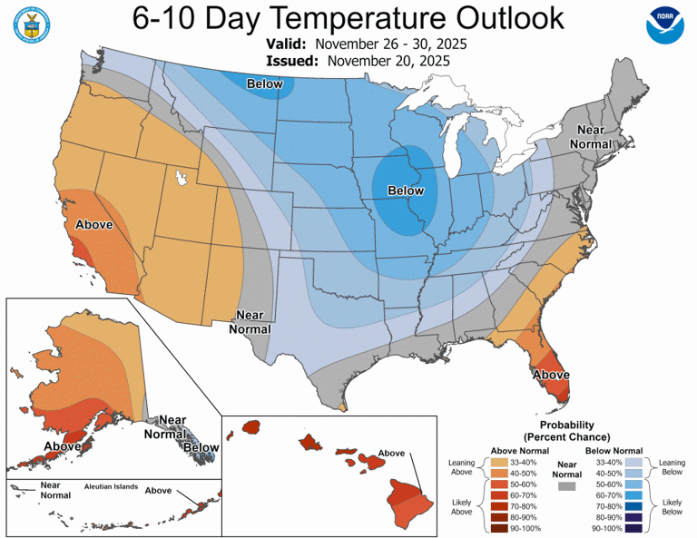 Friday Forecast: Nicer weekend, then rain and cold