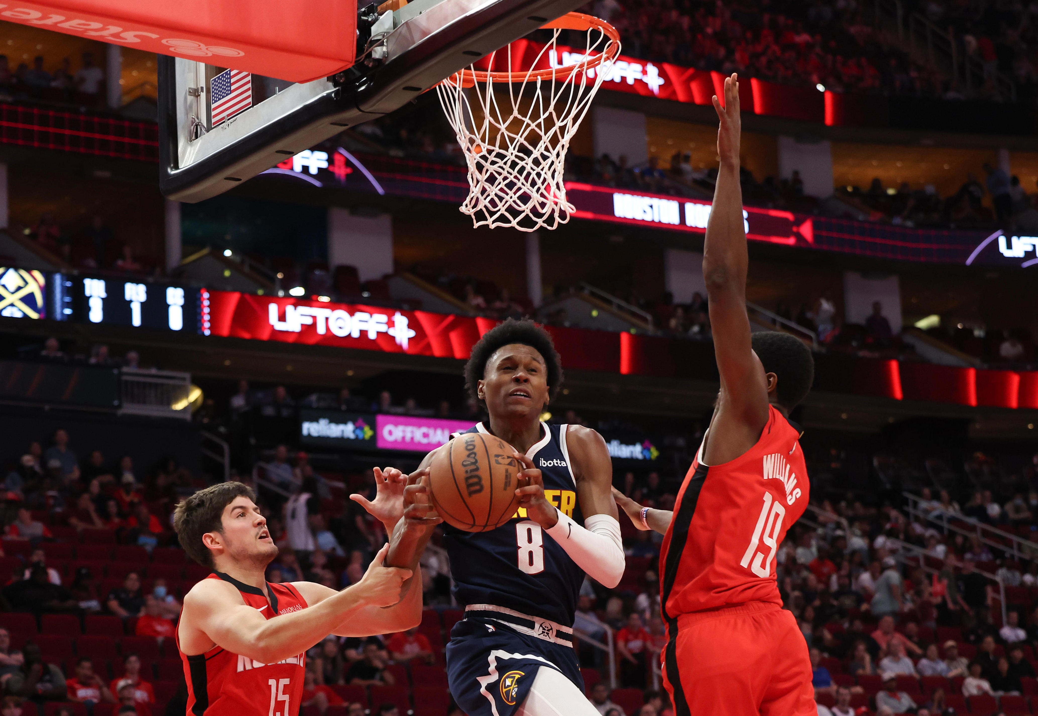 Houston Rockets jersey history No. 15 - Reed Sheppard (2024-26)