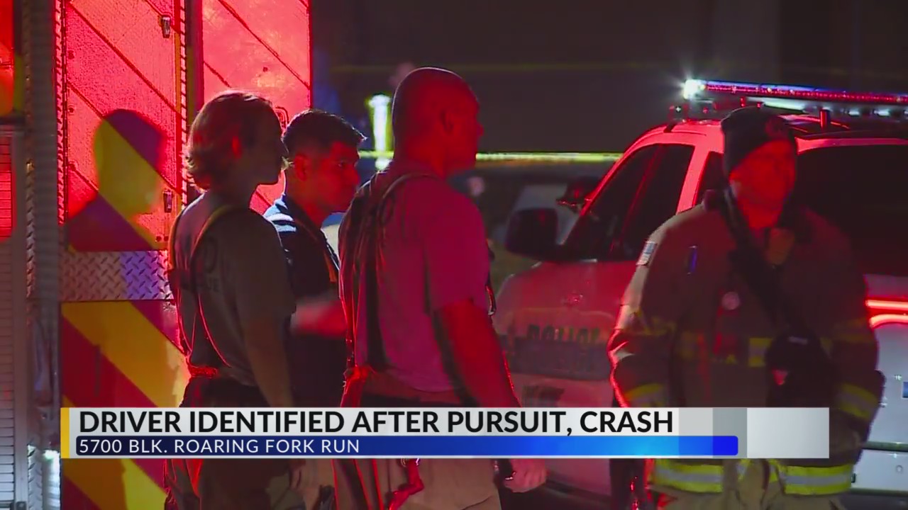 Driver killed after crashing into vehicles and home ID’d