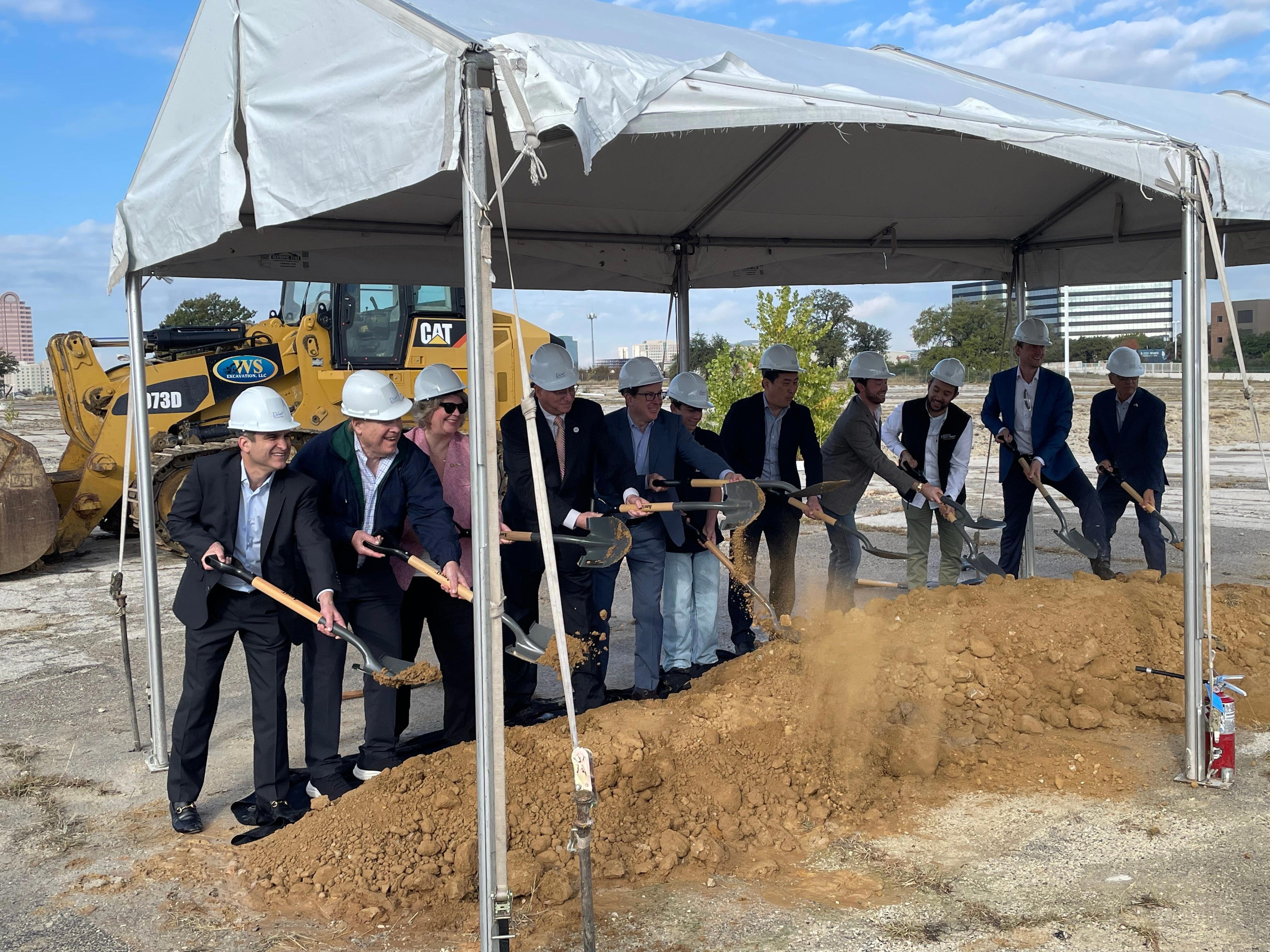Groundbreaking finally takes shape at Dallas' Midtown Development