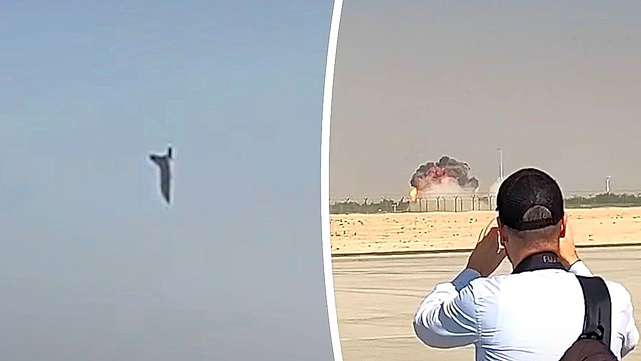 Indian fighter jet crashes during Dubai Airshow demonstration