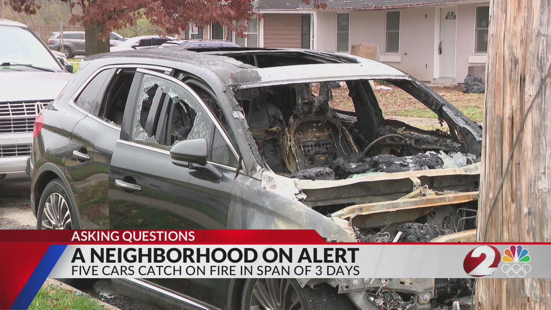 Neighborhood on alert after 5 vehicles set on fire over 3 days