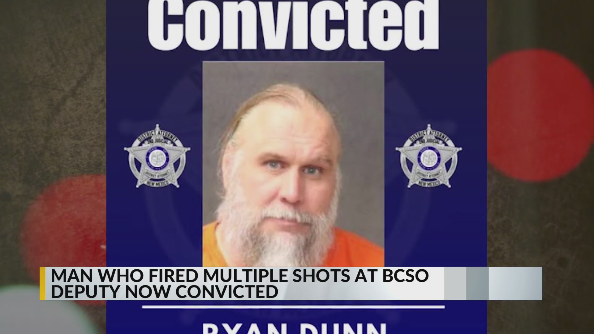 Jury convicts man of shooting at Bernalillo County deputy in 2021