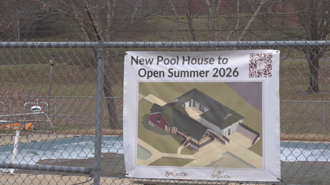 Construction moving along for new pool house in Staunton’s Gypsy Hill Park