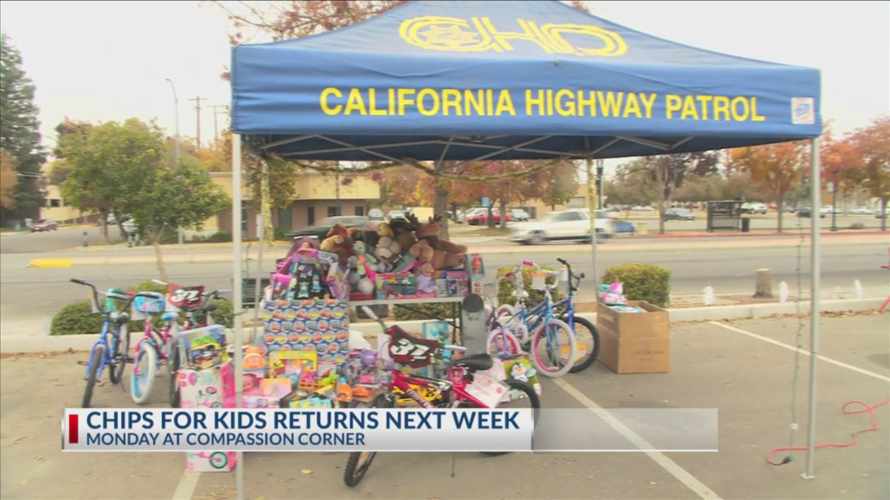 CHiPs for Kids Toy Drive returns to Compassion Corner
