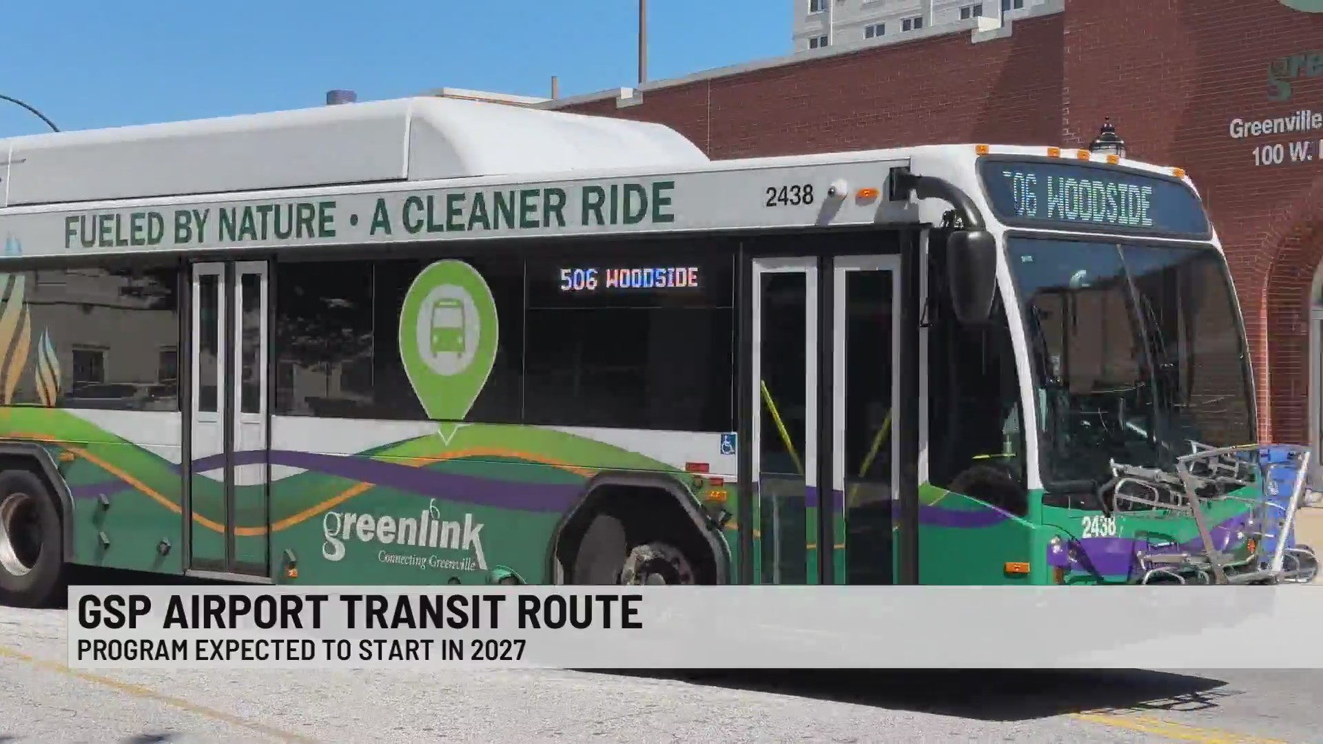 New bus route from Downtown Greenville to GSP Airport