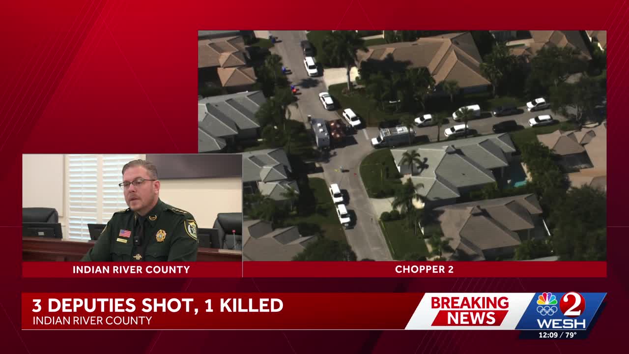 Florida deputy killed, 2 others shot while serving eviction notice
