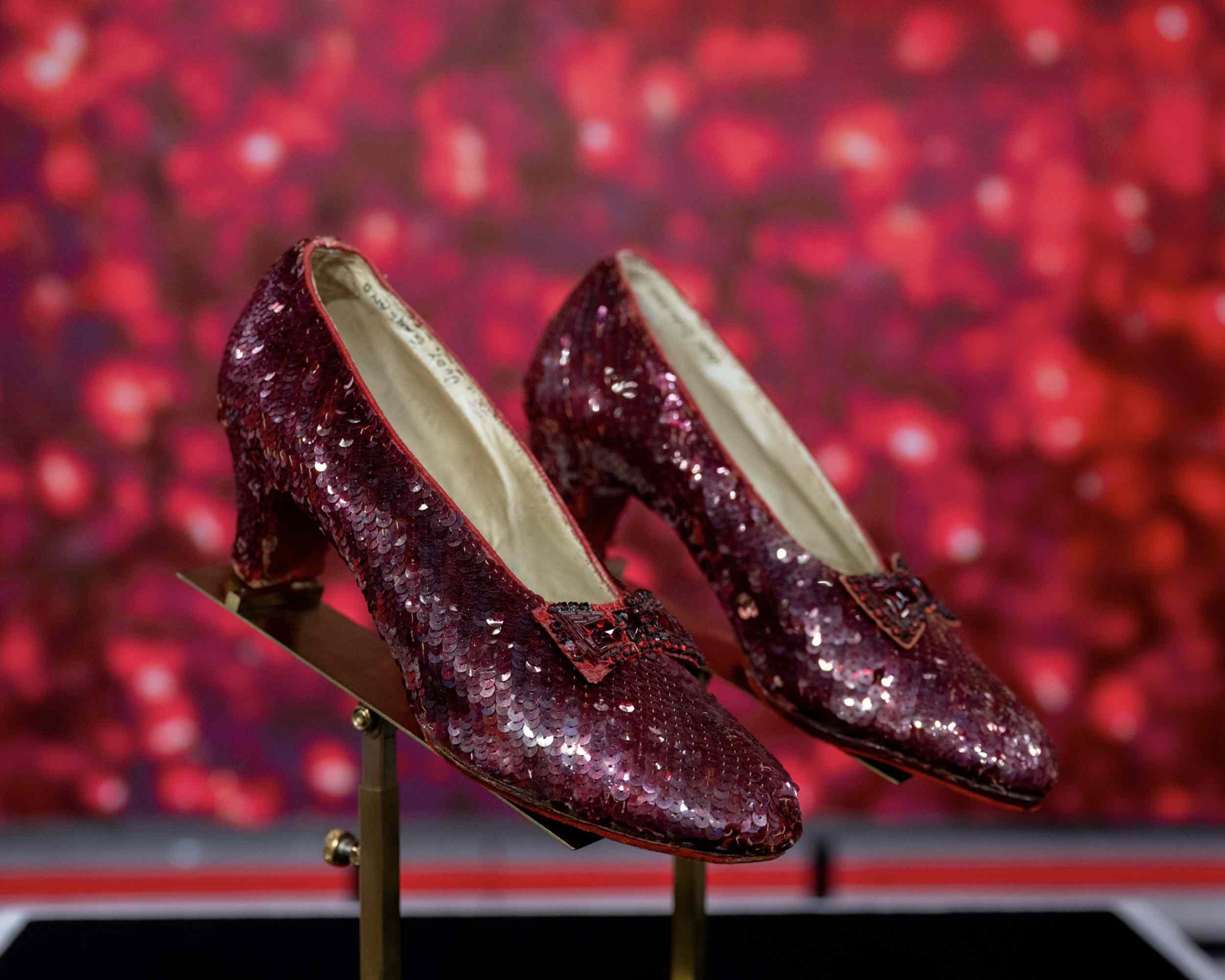 The Story Behind the Real Ruby Slippers, Which Were Stolen and Later ...