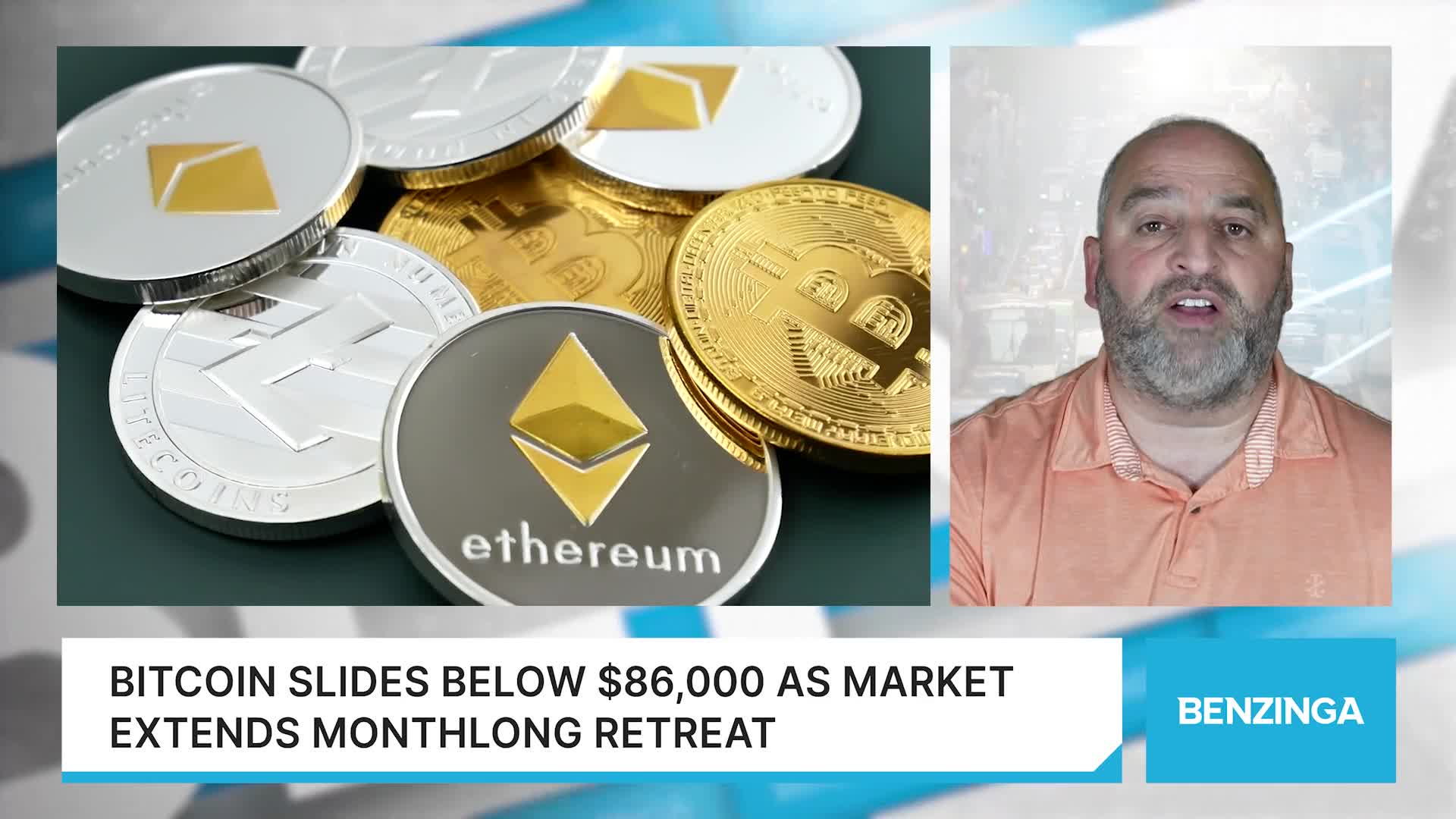 Bitcoin Slides Below $86,000 As Market Extends Monthlong Retreat | Watch