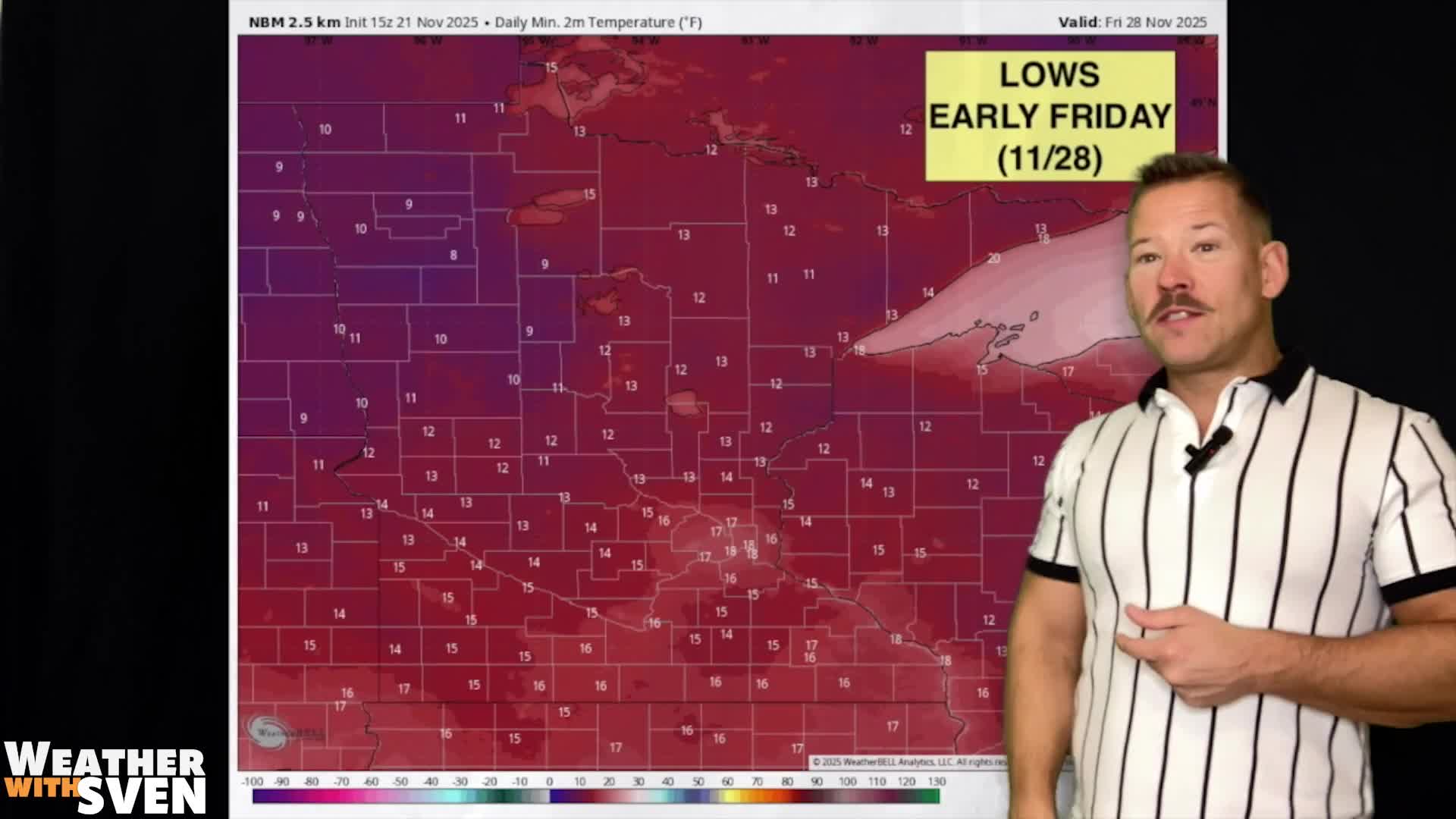 Snow chances build as cold locks in across Minnesota next week