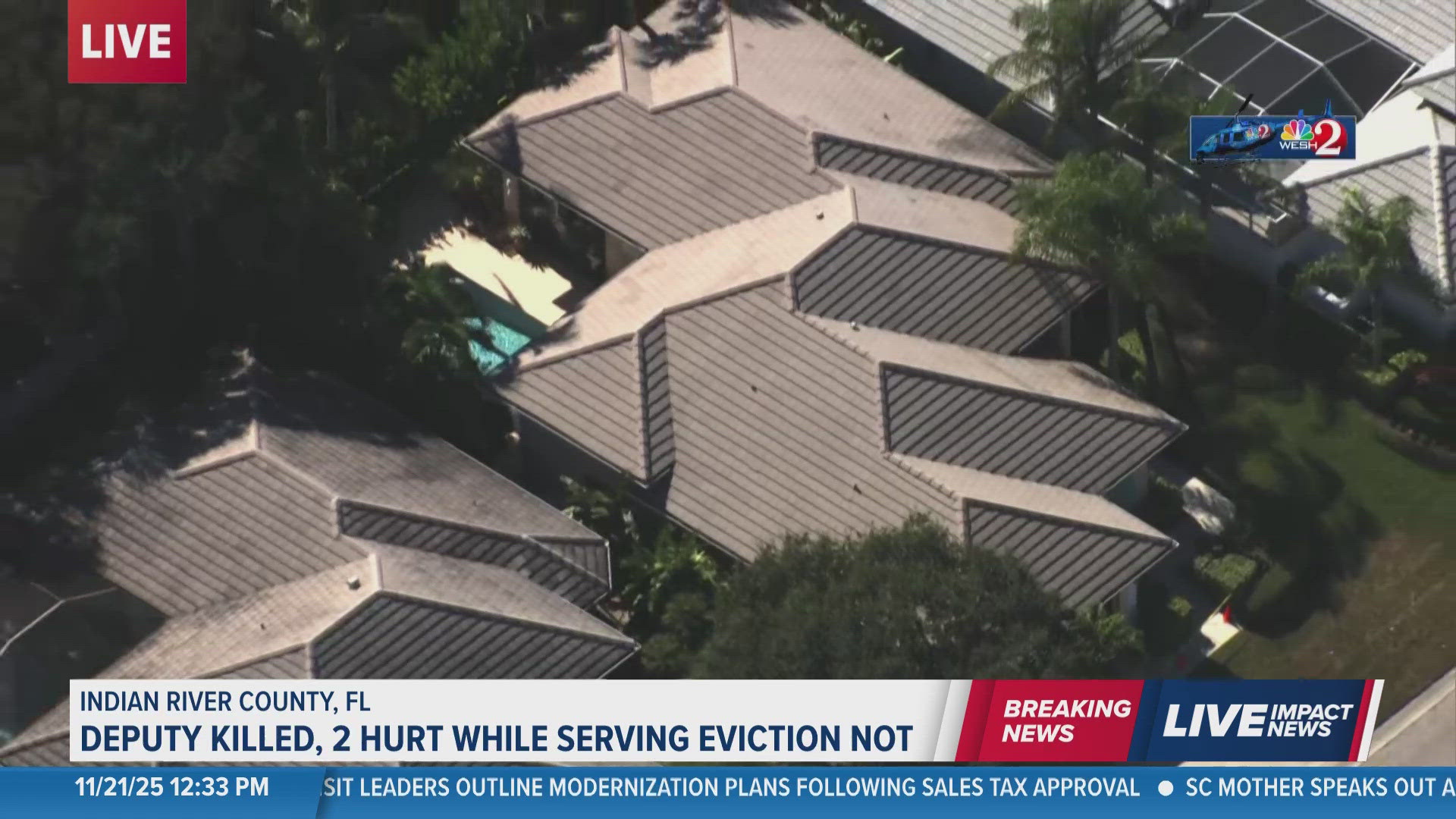 Deputy killed, 2 deputies hurt in Florida while serving eviction notice